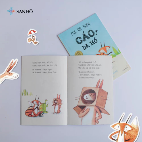 Sách Chú Cáo Tinh Nghịch | Combo 8 Cuốn | Sách Thiếu Nhi Song Ngữ | Corey R. Tabor | Sanhobooks