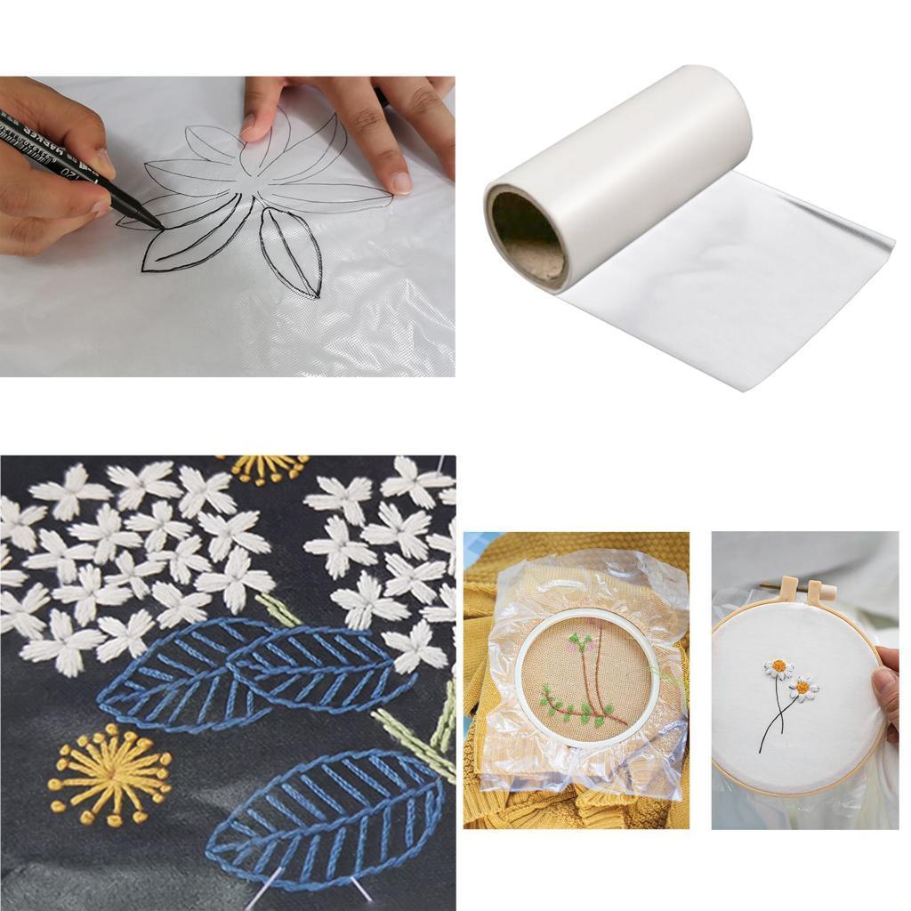 Water Soluble Embroidery Stabilizer Paper DIY Craft Cross Stitch Supplies