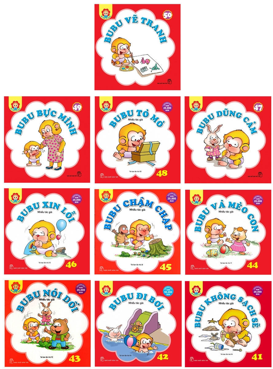 Bộ Sách Bubu - Bé Học Lễ Giáo (Trọn Bộ Tập 1 - 60)