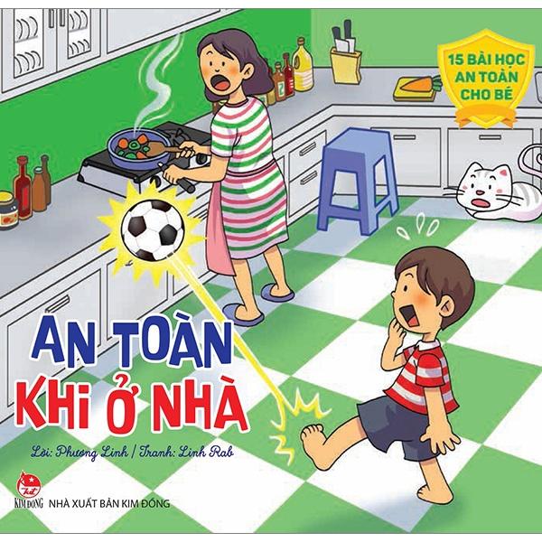 Sách - Combo 15 Bài học an toàn cho bé - Kim Đồng
