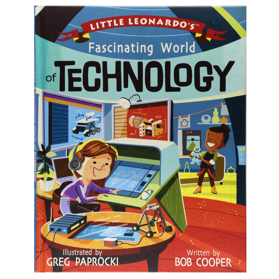 Little Leonardo'S Fascinating World Of Technology