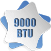 9000BTU