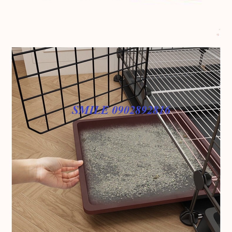 CHUỒNG, QUÂY, LỒNG LƯỚI THÉP TĨNH ĐIỆN DÀNH CHO CHÓ MÈO THÚ CƯNG ĐA NĂNG