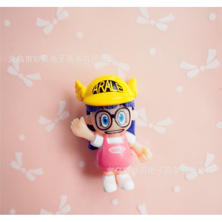 Mô hình Arale siêu cute cho các bạn trang trí tiểu cảnh, chế móc chìa khóa DIY