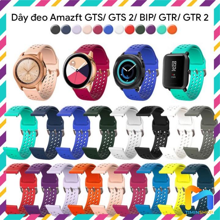 Dây đồng hồ cho Amazfit Active/ GTS 4/ 3/ 2/ 2e/ GTR mini/ GTR 4/ 3/ 3 Pro/ 2/ 2e/ Bip 3/ Bip U (DGNT-1)