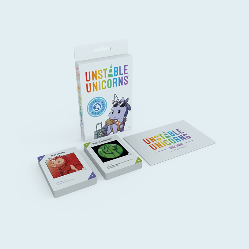 Thẻ Bài Board Game Travel Edition Unicorns Thú Vị Phiên Bản 2