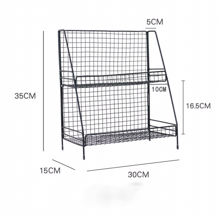 Kệ lưới sắt 2 tầng đa năng
