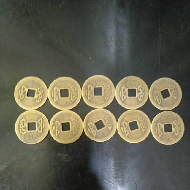 Đồng Tiền xu đồng cổ đường kính 2cm
