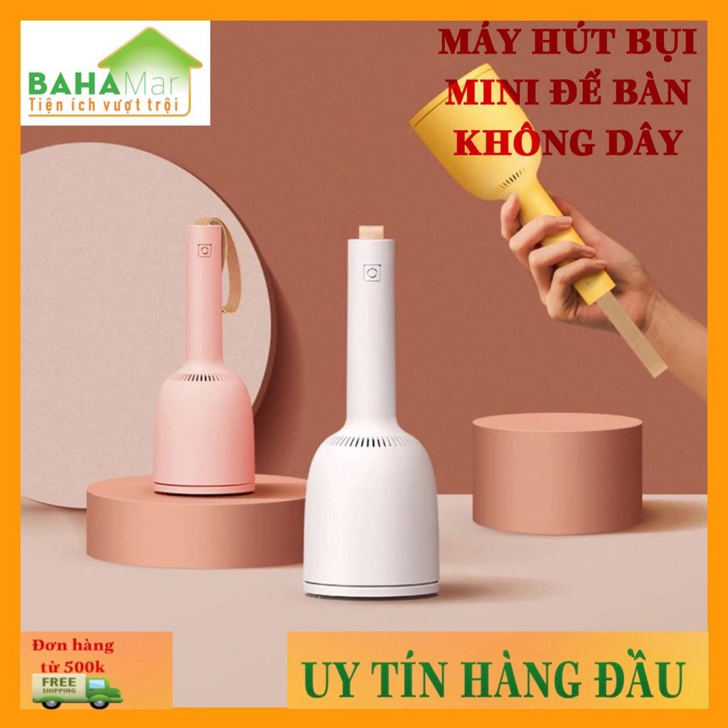 MÁY HÚT BỤI MINI KHÔNG DÂY HÚT CHÂN KHÔNG DÙNG CHO VĂN PHÒNG, HỘ GIA ĐÌNH "BAHAMAR" thích hợp dùng cho nệm, ghế sofa,...