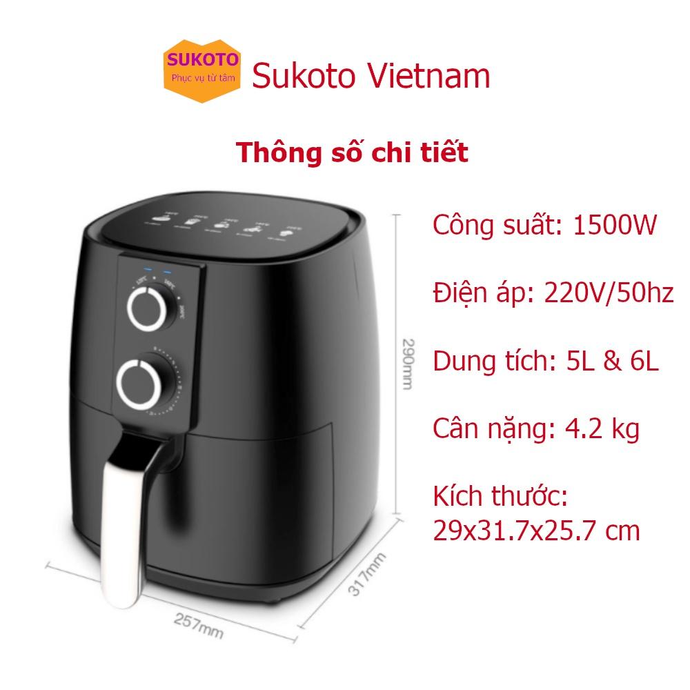 Nồi chiên không dầu Camel 6L