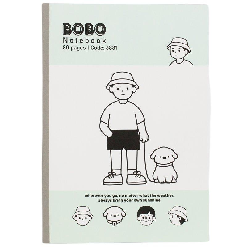 Tập Học Sinh Haplus Bobo - Kẻ Ngang - 80 Trang 60gsm - Hải Tiến 6881 (Mẫu Bìa Giao Ngẫu Nhiên)