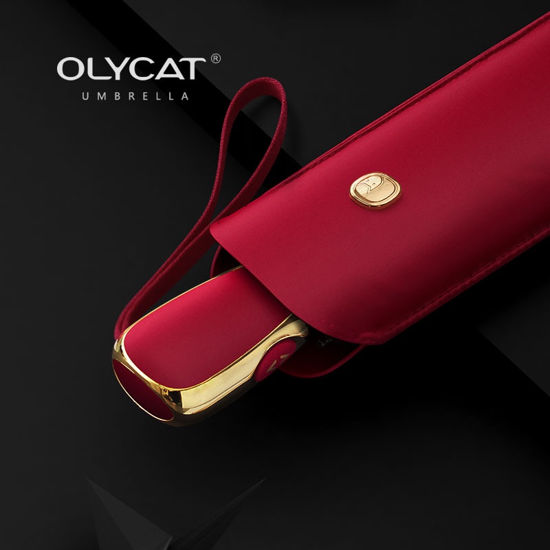 Ô dù siêu nhẹ cao cấp đóng mở tự động OLYCAT che mưa, nắng, chống nắng cực tím UPF50+