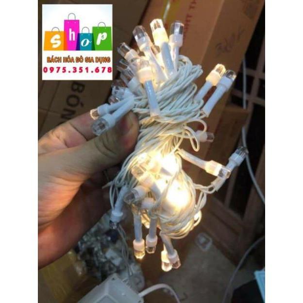 Dây đèn LED trang trí nháy chớp 5m/10m LED bóng kim cương, ánh sáng lung linh