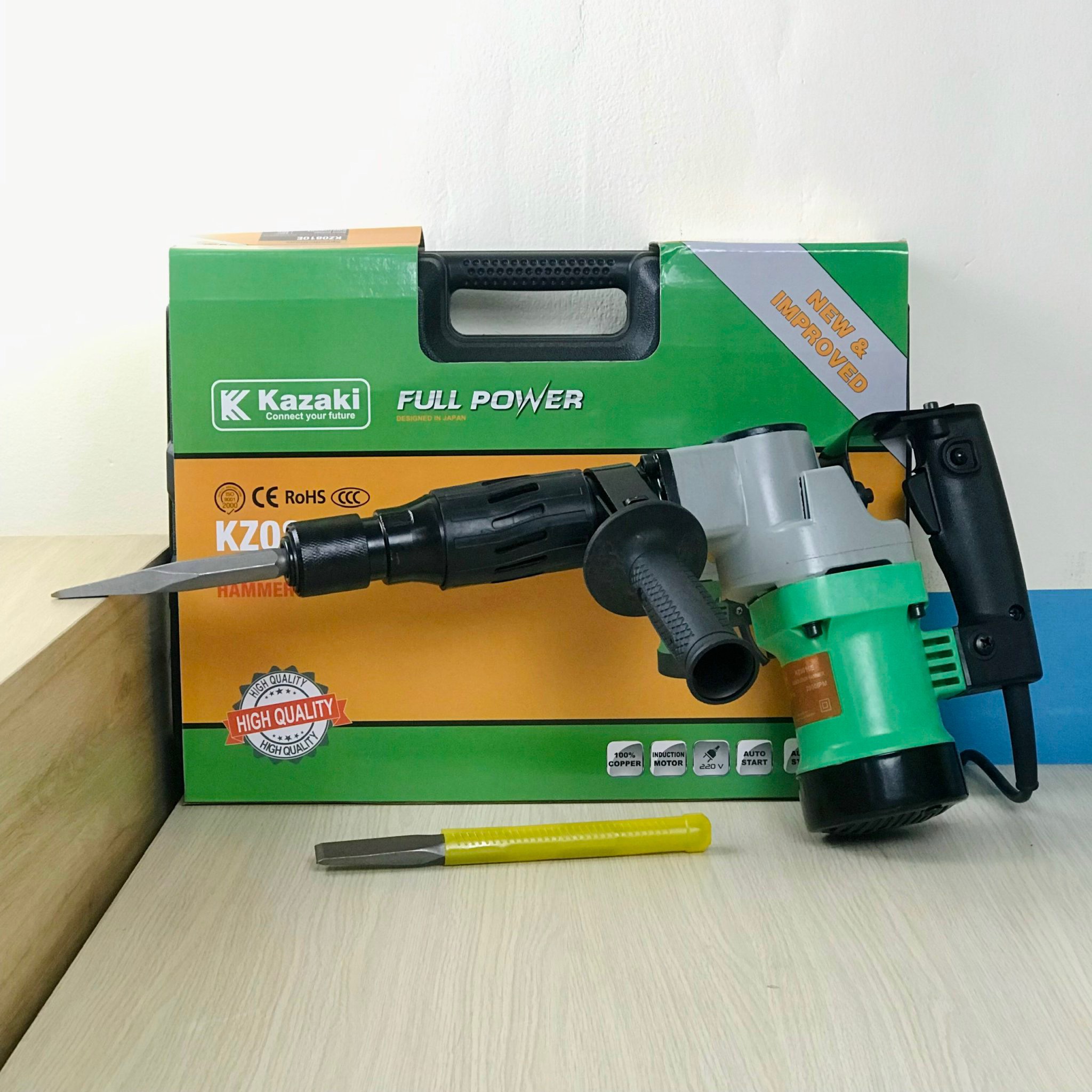 Máy đục 17li Kazaki KZ0810E