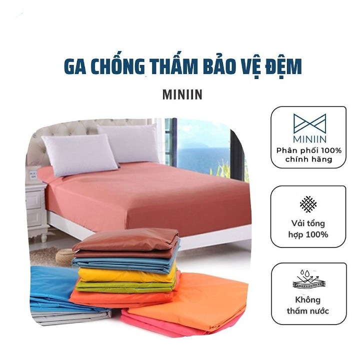 Ga Chống Thấm MINIIN Bảo Vệ Đệm - Chất Liệu An Toàn ( Giao màu ngẫu nhiên