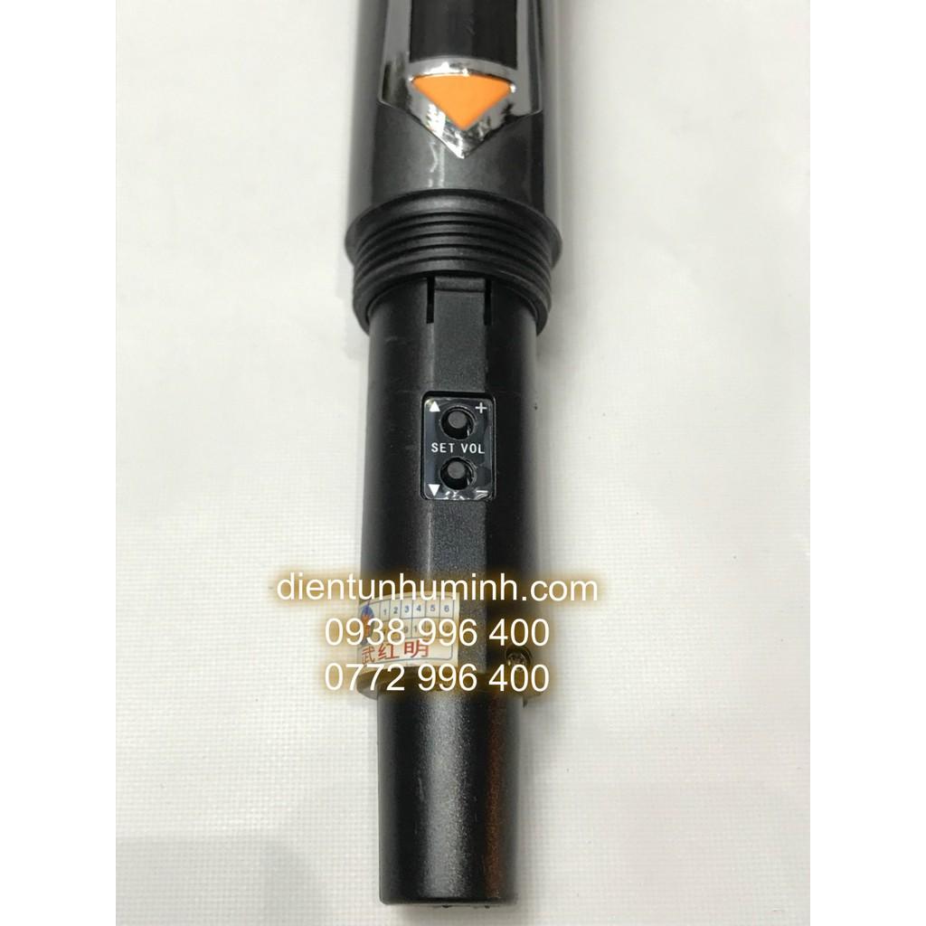 Mic Không Dây Loa kéo - Micro Loa Kéo Điều Chỉnh Được Tần Số