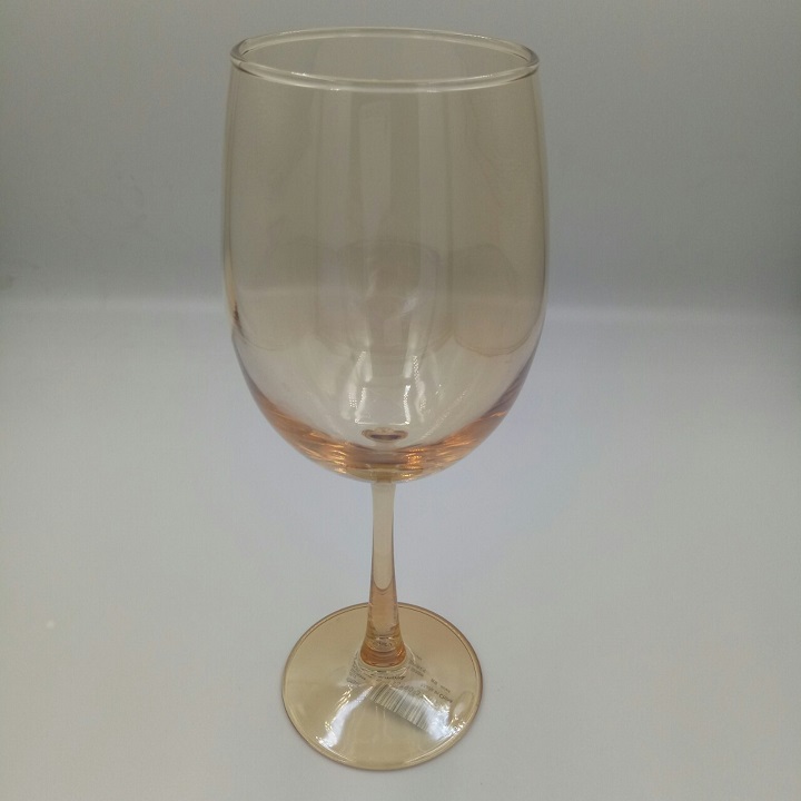 Bô 6 Ly Vang Thủy Tinh Pha Lê Vàng Dung Tích 465 ML Cao Cấp