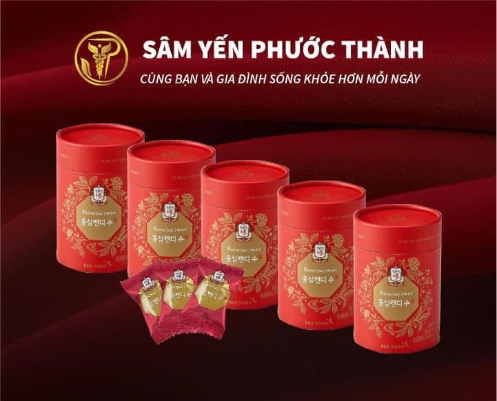 Kẹo Hồng Sâm KGC Candy 120g