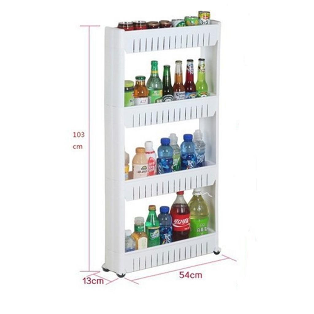 Kệ 3 tầng để đồ đa năng có bánh xe