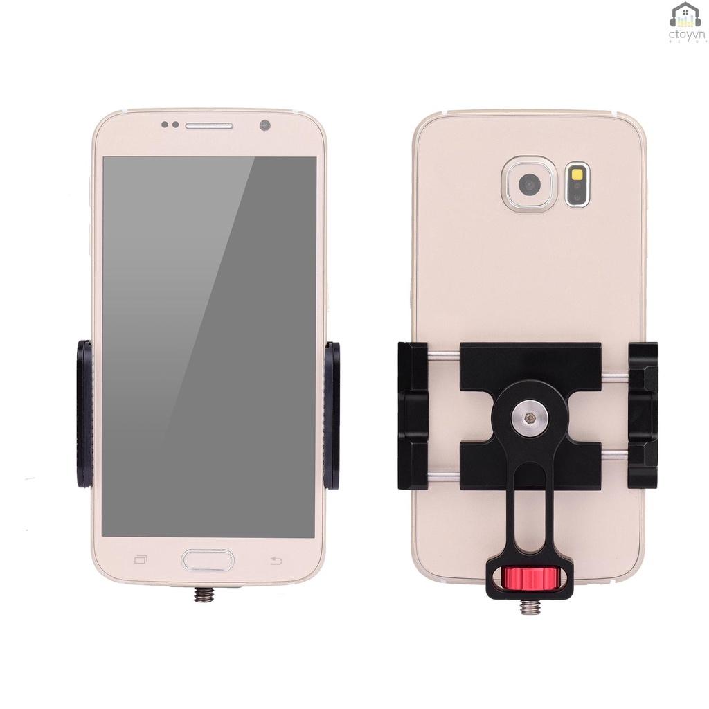 Kẹp giữ điện thoại kèm núm vặn 1/4 inch xoay 360 độ thay thế cho Hohem iSteady Pro 2/3