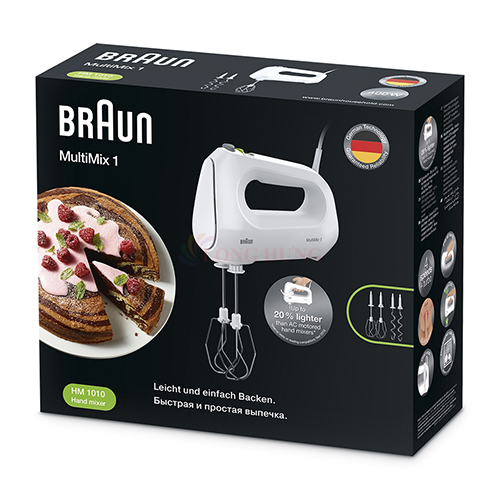 Máy đánh trứng Braun HM1010WH - Hàng chính hãng