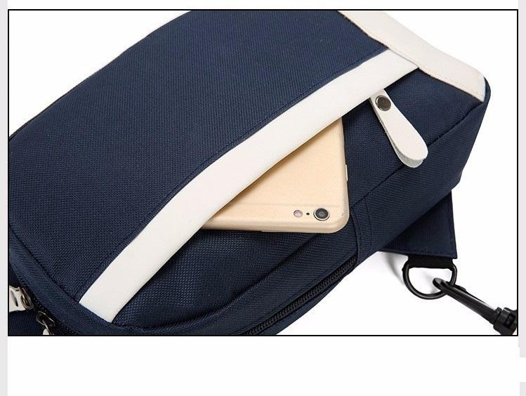 Combo Balo Thời Trang Unisex PRAZA - BL167 & Túi Đeo Messenger PRAZA - DC090