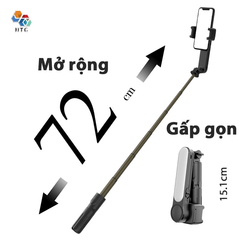 Gậy chụp ảnh chống rung gimbal điện thoại L09/L08, Gymbal điện thoại quay video chống rung hiệu quả