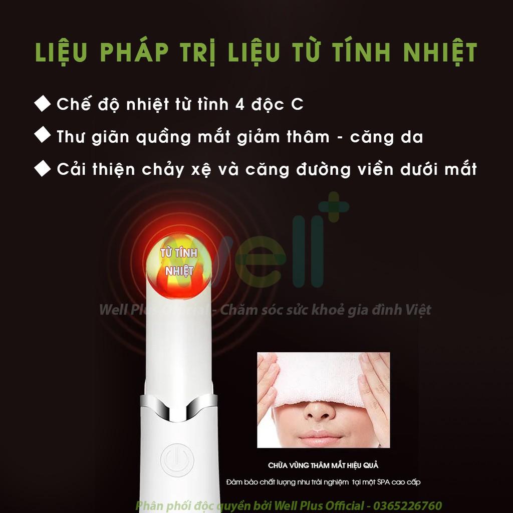 Máy Massage Mắt Mini Cao Cấp, Máy Mát Xa Mắt Làm Giảm Nếp Nhăn Quầng Thâm, Bọng Mắt Thế Hệ Mới