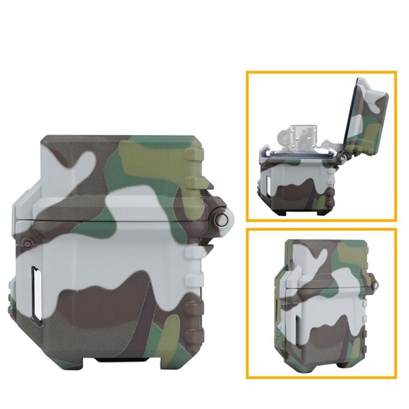 Outdoor multitool tools Lighter Storage Case Universal Portable Box Container Organizer Holder For Zippo Inner Tank