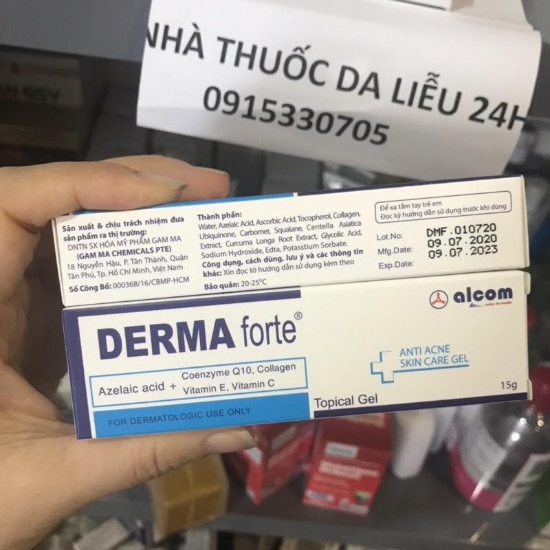 Derma Forte Gel 15g Dermaforte giảm thâm mụn