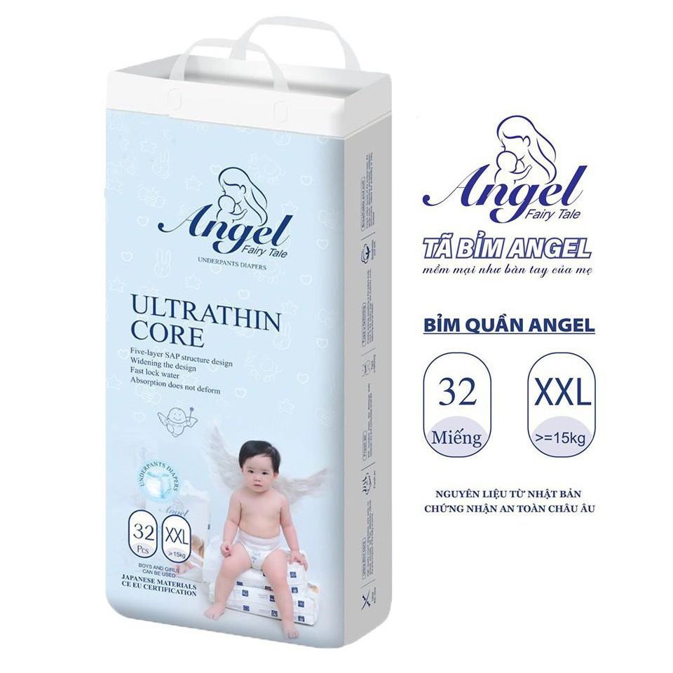 Combo 2 Bỉm Quần ANGEL Absorbent Size M38 - L36 - XL34 - XXL32 - XXXL30