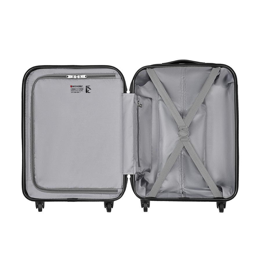 Vali kéo Wenger IN-FLIGHT WENGER - THỤY SĨ -  Thiết kế họa tiết sóng tinh tế Size 20/ 24/ 28 inch - Đỏ
