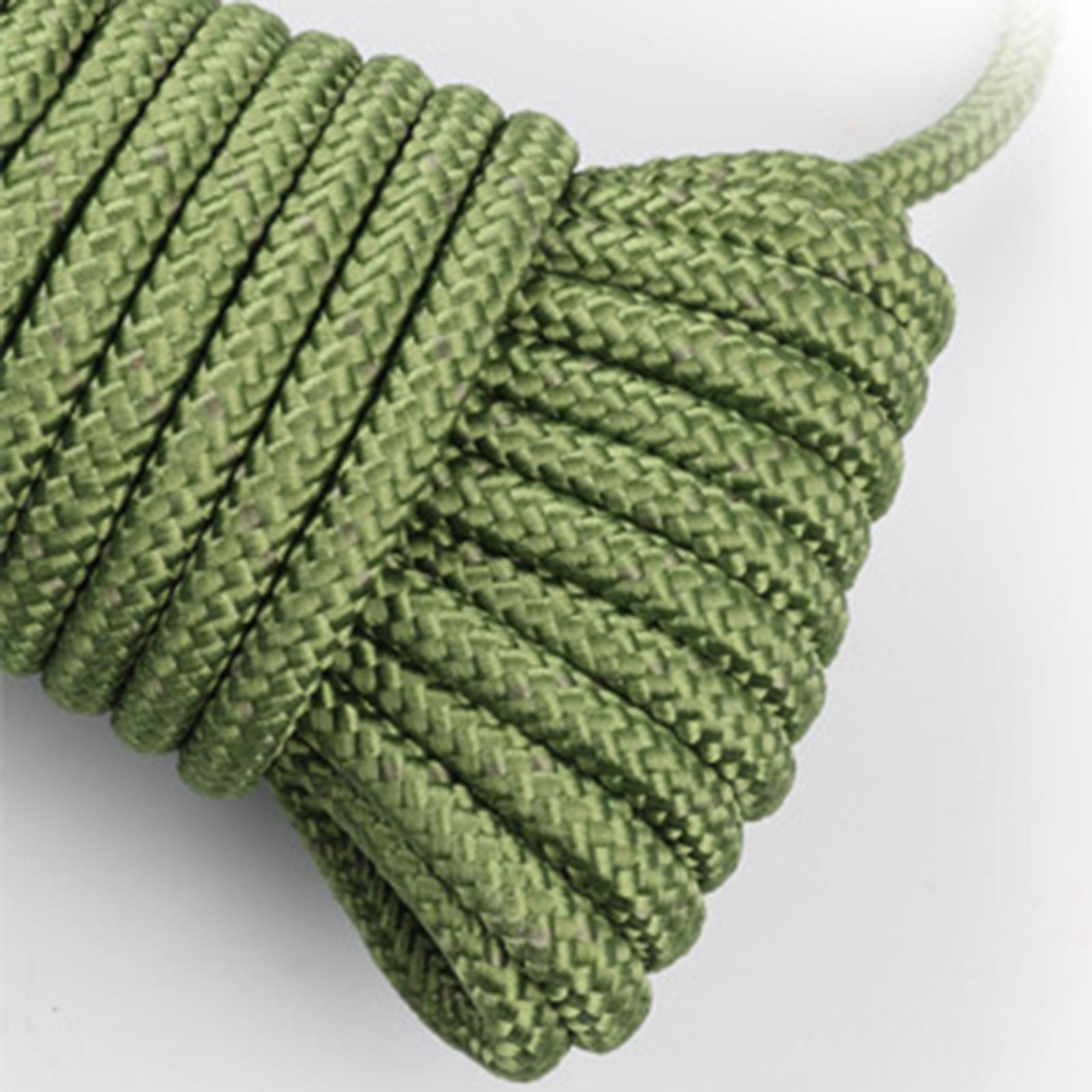 Static Rock Climbing Rope Fire Escape Rappelling Rope for Mountain Climbing Emergency