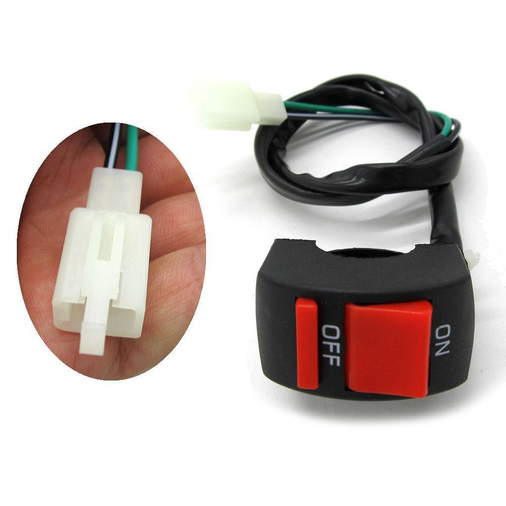 3 Pieces Handlebar Starter Kill Switch For DirtBike 50/70/90/110/125cc