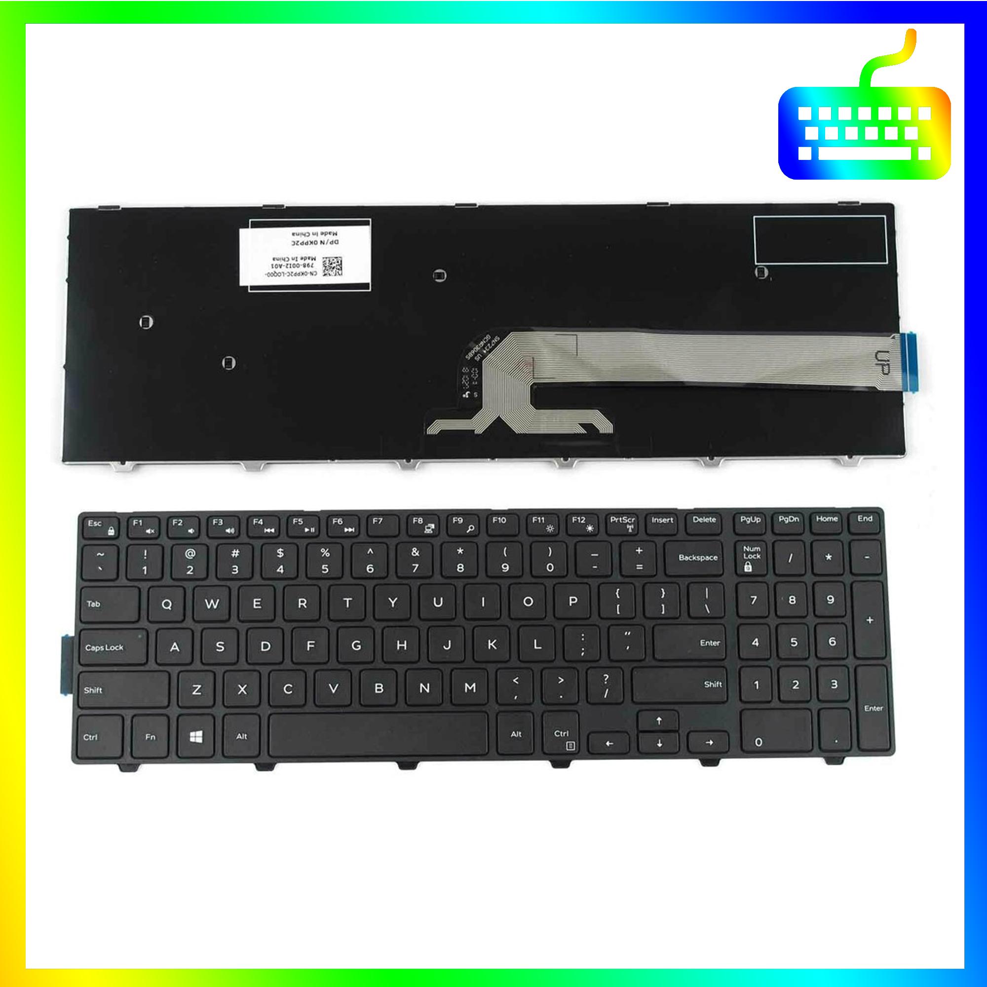 Bàn phím dành cho laptop Dell Inspiron 755915-7559 Không Led - Hàng Nhập Khẩu - Sản phẩm mới 100%