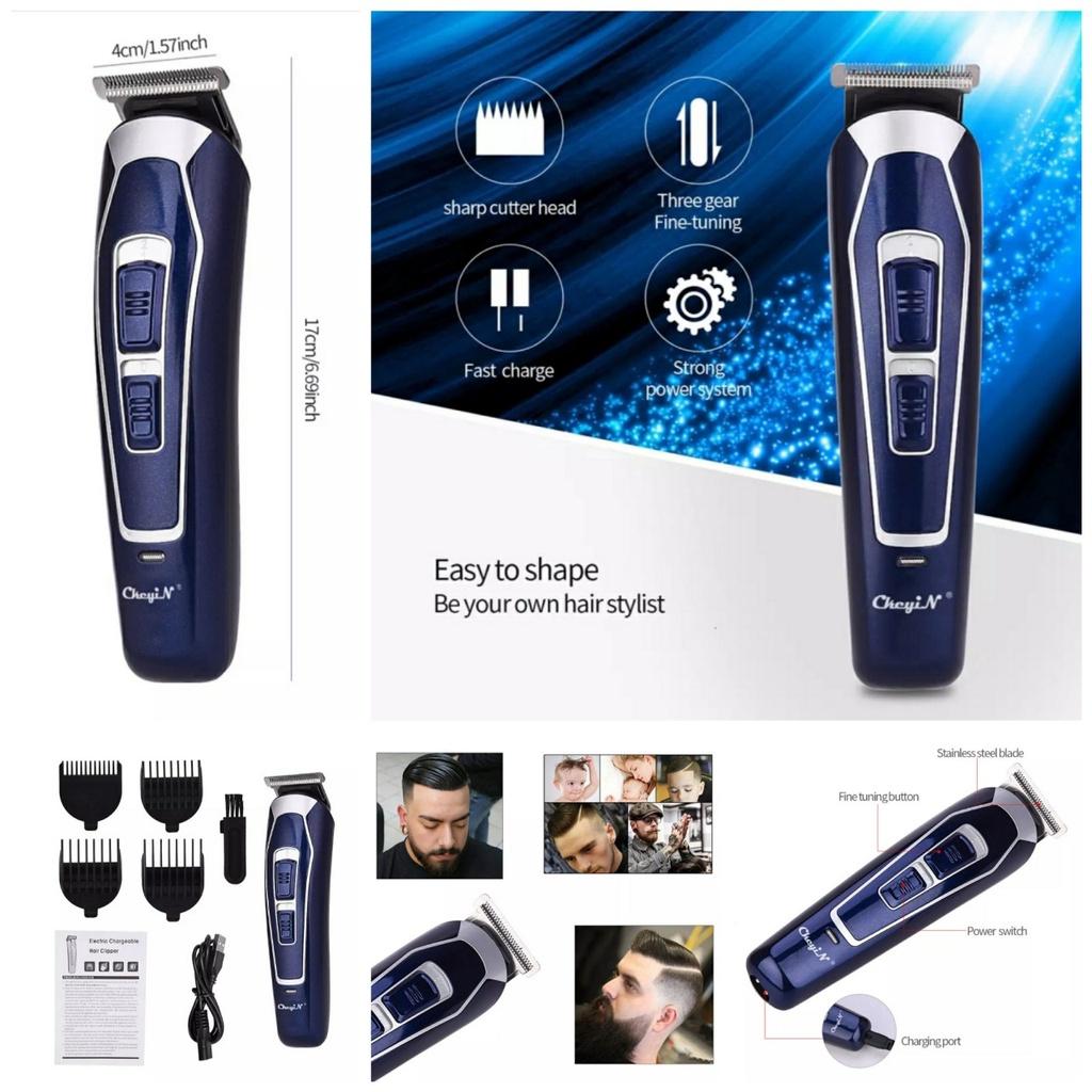 Máy cắt tỉa lông mũi đa năng Ckeyin RS015HQ lưỡi thép không gỉ siêu bén hàng câp