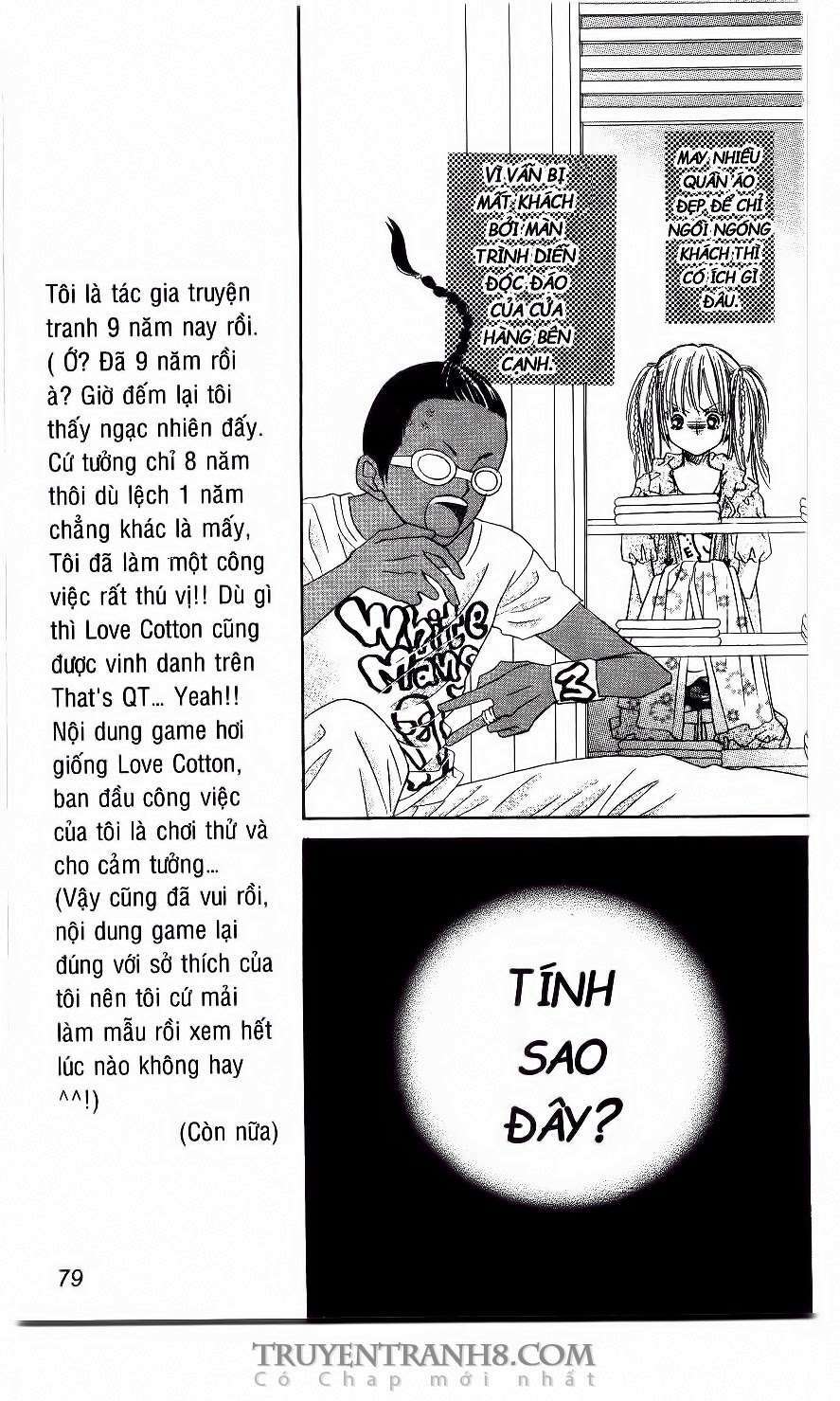 tiệm thời trang, love cotton chapter 21 20