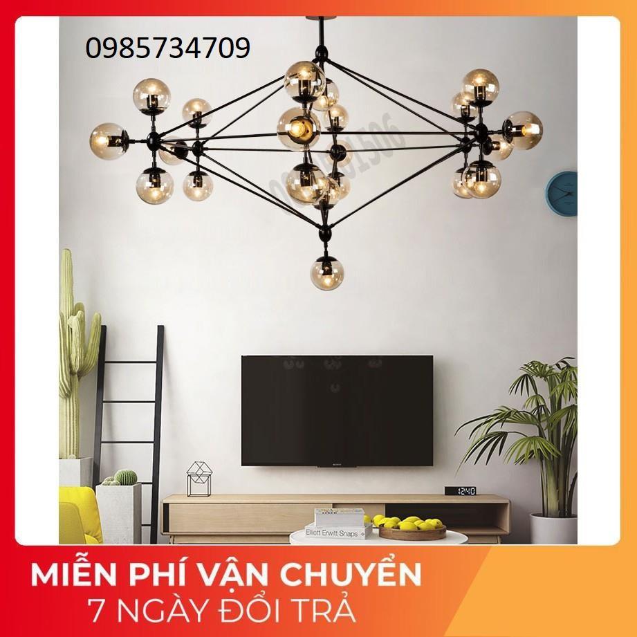 Đèn Chùm Phân Tử Ondric 15 bóng - Decor lighting, chùm ý 15 bóng dạng phân tử