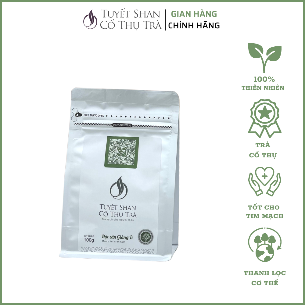 Trà Shan Tuyết Cổ Thụ Hữu Cơ - Đặc Sản Giàng B