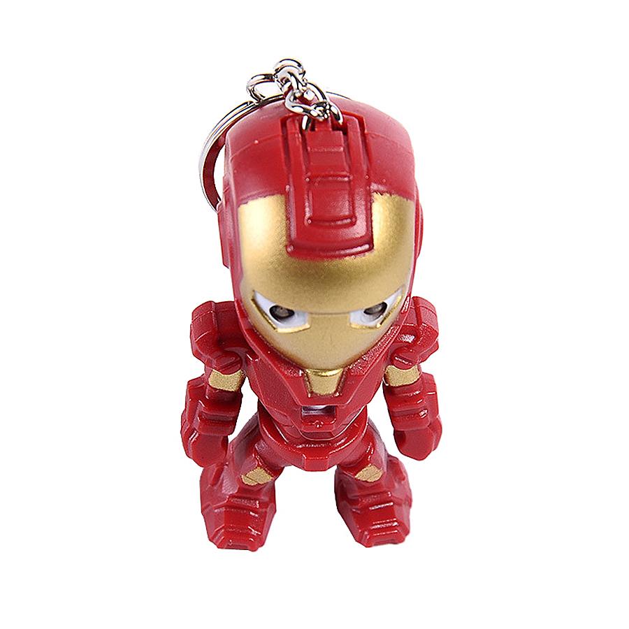 Móc khóa Iron-man có đèn LED Winwinshop88