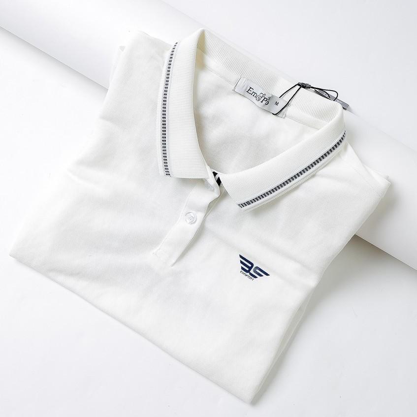 Áo Polo nữ cổ bẻ phối UCO vải cotton cá sấu cao cấp, dáng đẹp, thêu họa tiết màu đỏ, xanh ATS0496 - EMSPO