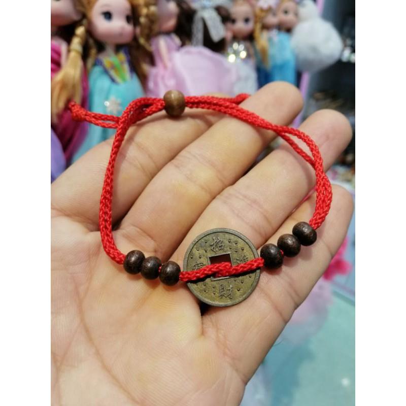 DÂY TAY ĐỒNG XU MAY MẮN