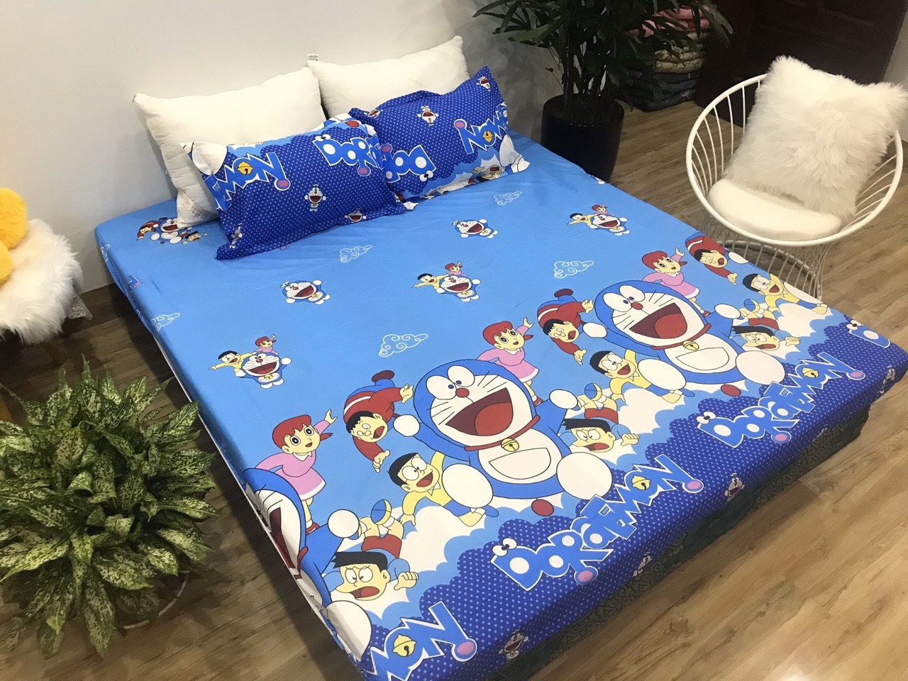 BỘ GA GỐI 3 MÓN COTTON POLY - NOBITA