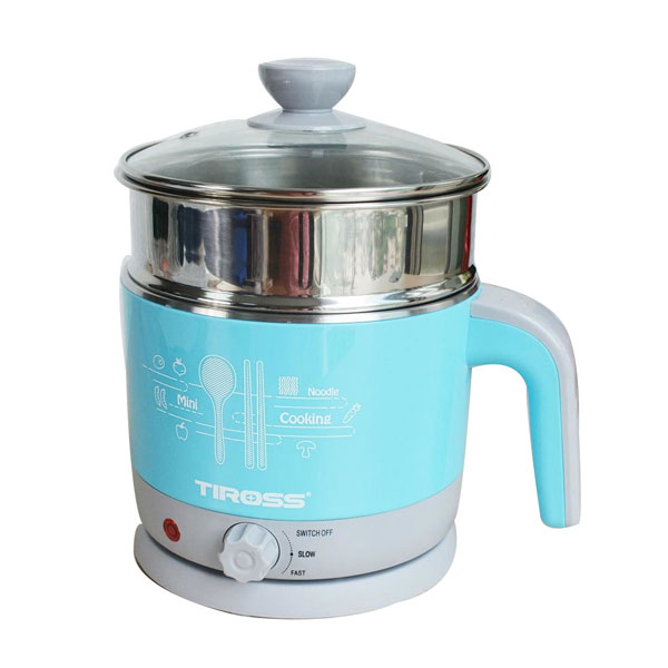Ấm Nấu Đa Năng Tiross TS1366 (1.2L) - Hàng chính hãng