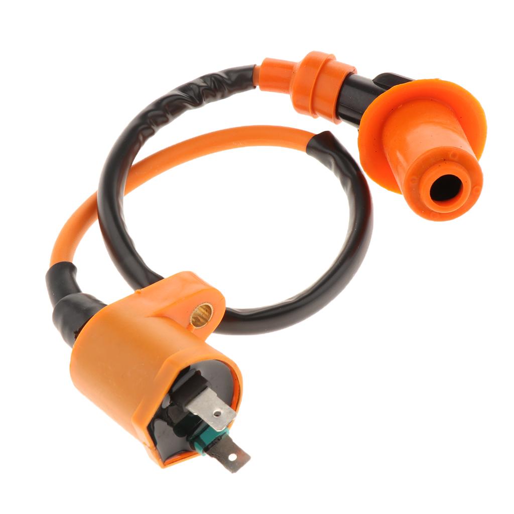 Ignition Coil, Coil Pack Replacement Connector for GY6 50cc 125cc Motorcycle