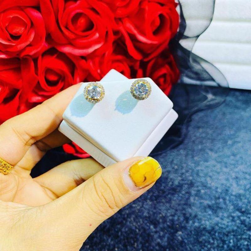 ĐẾ DA PU ĐỰNG BÔNG TAI LẺ SIÊU ĐẸP