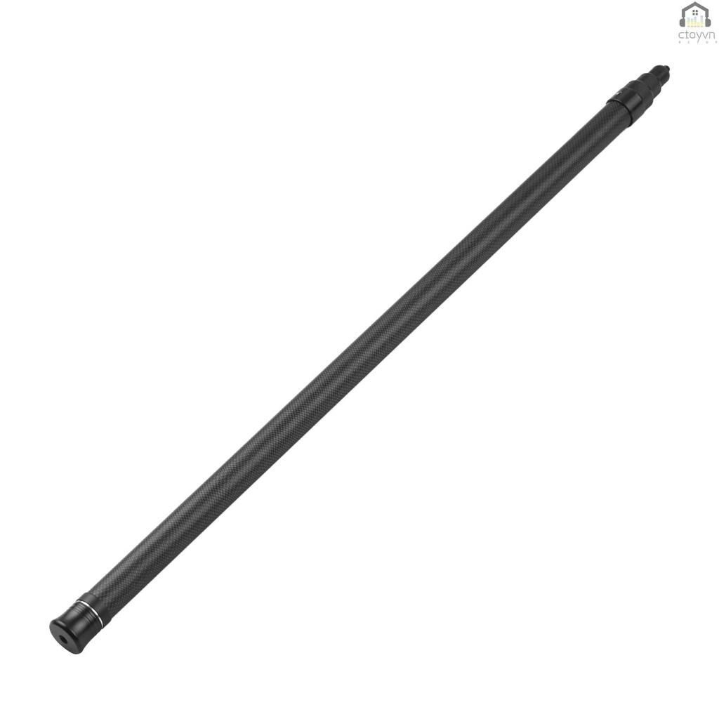 Gậy tự sướng mở rộng 3m/ 9.8ft bằng sợi carbon với ốc vít 1/4 inch thay thế cho Insta 360 One X/ One X2/ One R Panoramic