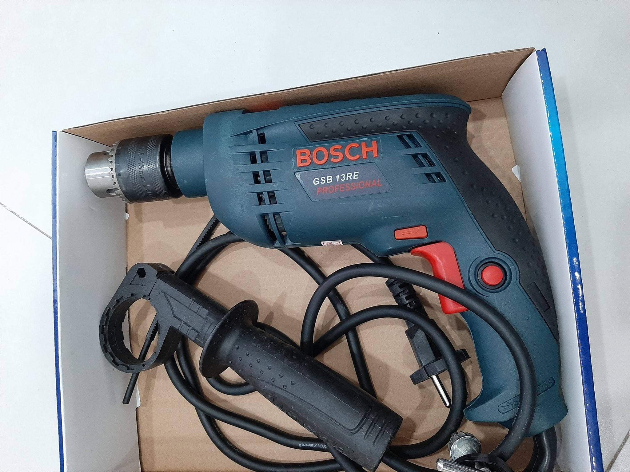 MÁY KHOAN 600W 13MM BOSCH GBM 13RE - HÀNG CHÍNH HÃNG