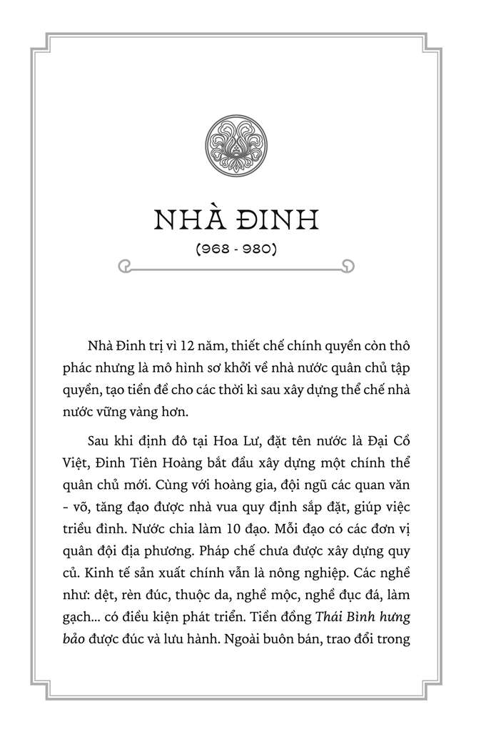 Ngàn Năm Sử Việt - Nhà Đinh: Cờ Lau Dựng Nước (Dành Cho Lứa Tuổi 13+)