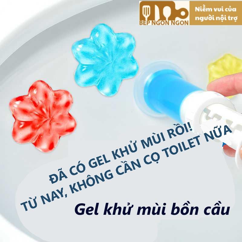 Gel khử mùi bồn cầu tẩy rửa nhà vệ sinh siêu sạch_BEPNGONNGON